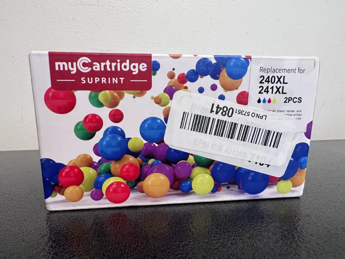 Brand New 240XL & 241XL Ink Cartridges – 2 Pack
