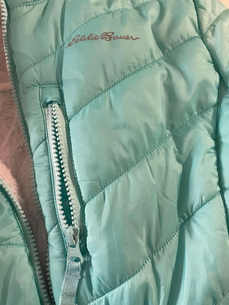 Eddie Bauer Kids Turquoise Puffer Jacket - photo 5