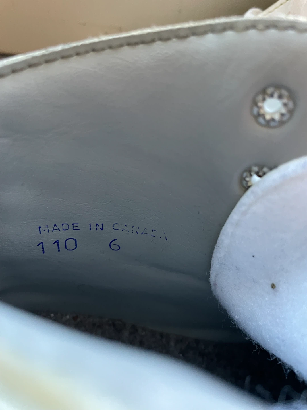 Glacier 110 Figure Skates Size 6 - photo 3