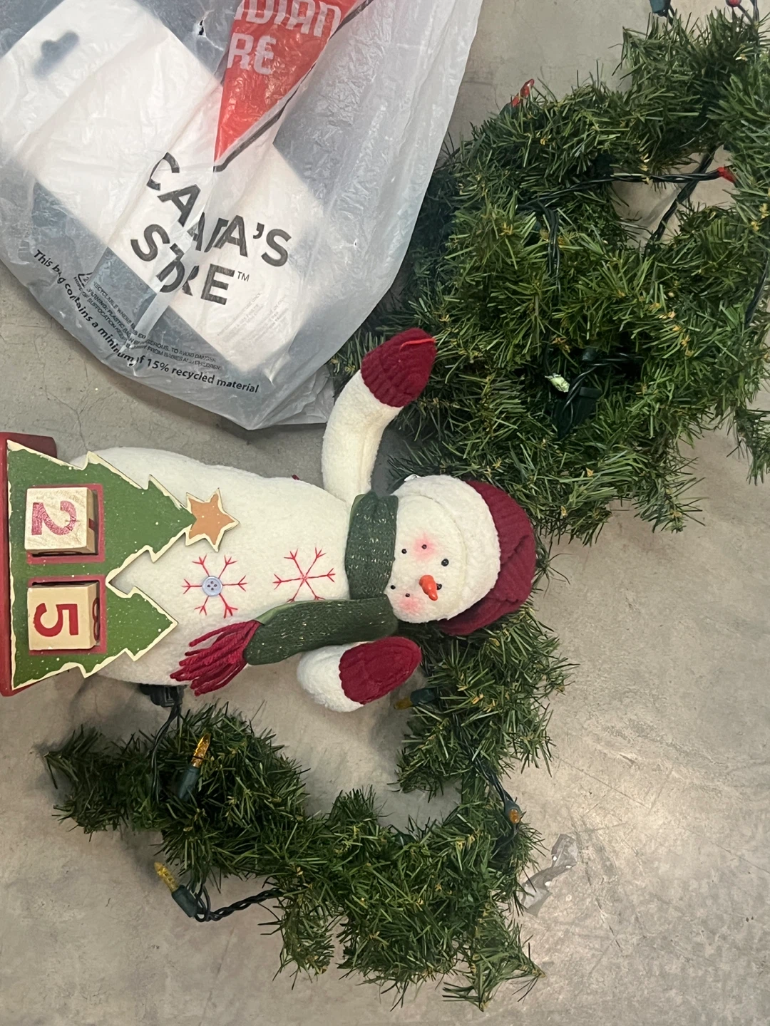Metal Christmas Stocking and Decor Set - photo 2