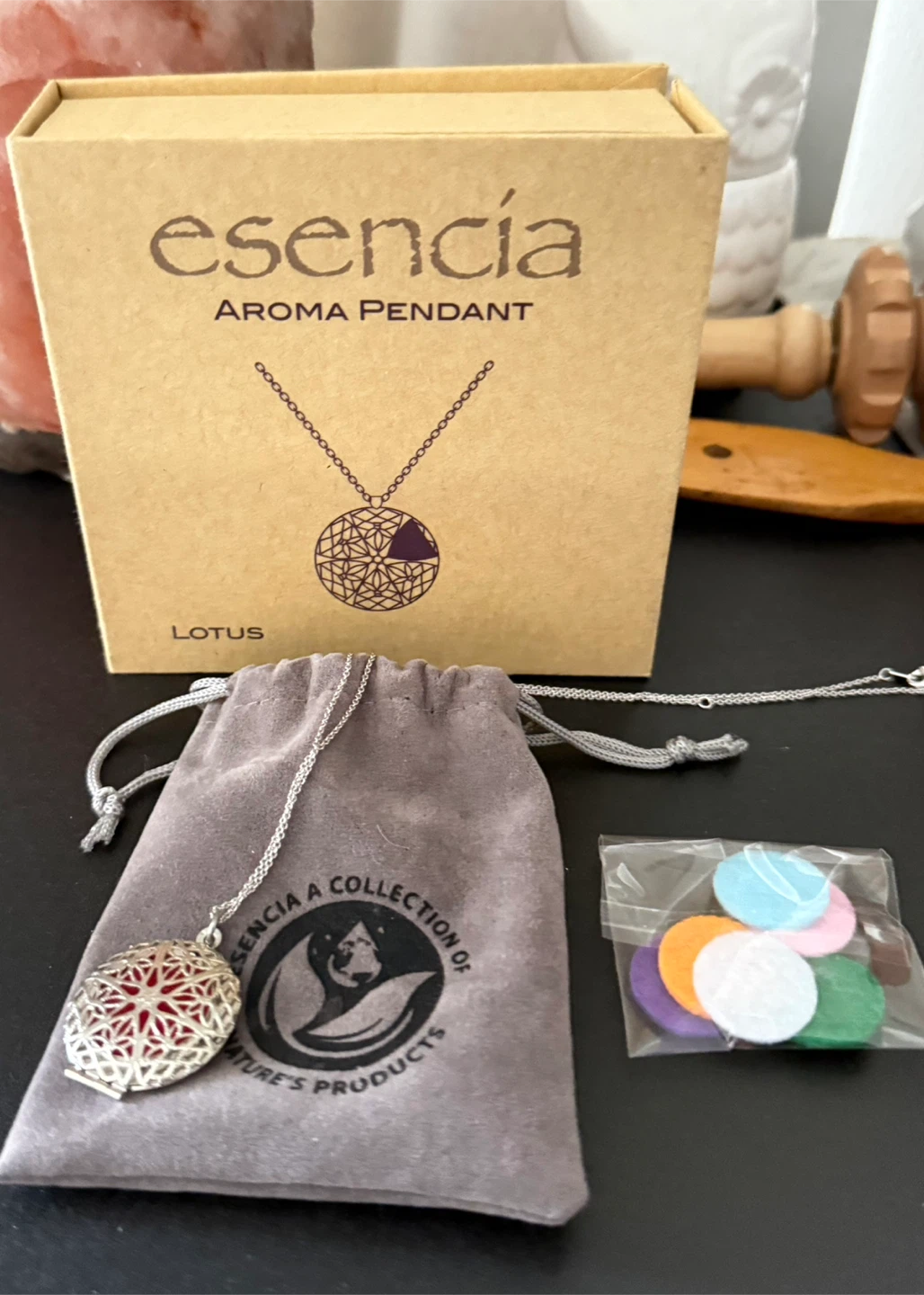 Esencia Lotus Aroma Pendant