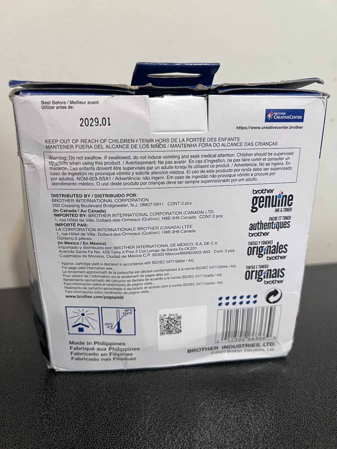 🖨️ Brother Genuine LC406 3-Pack Ink Cartridges – Brand New - photo 3