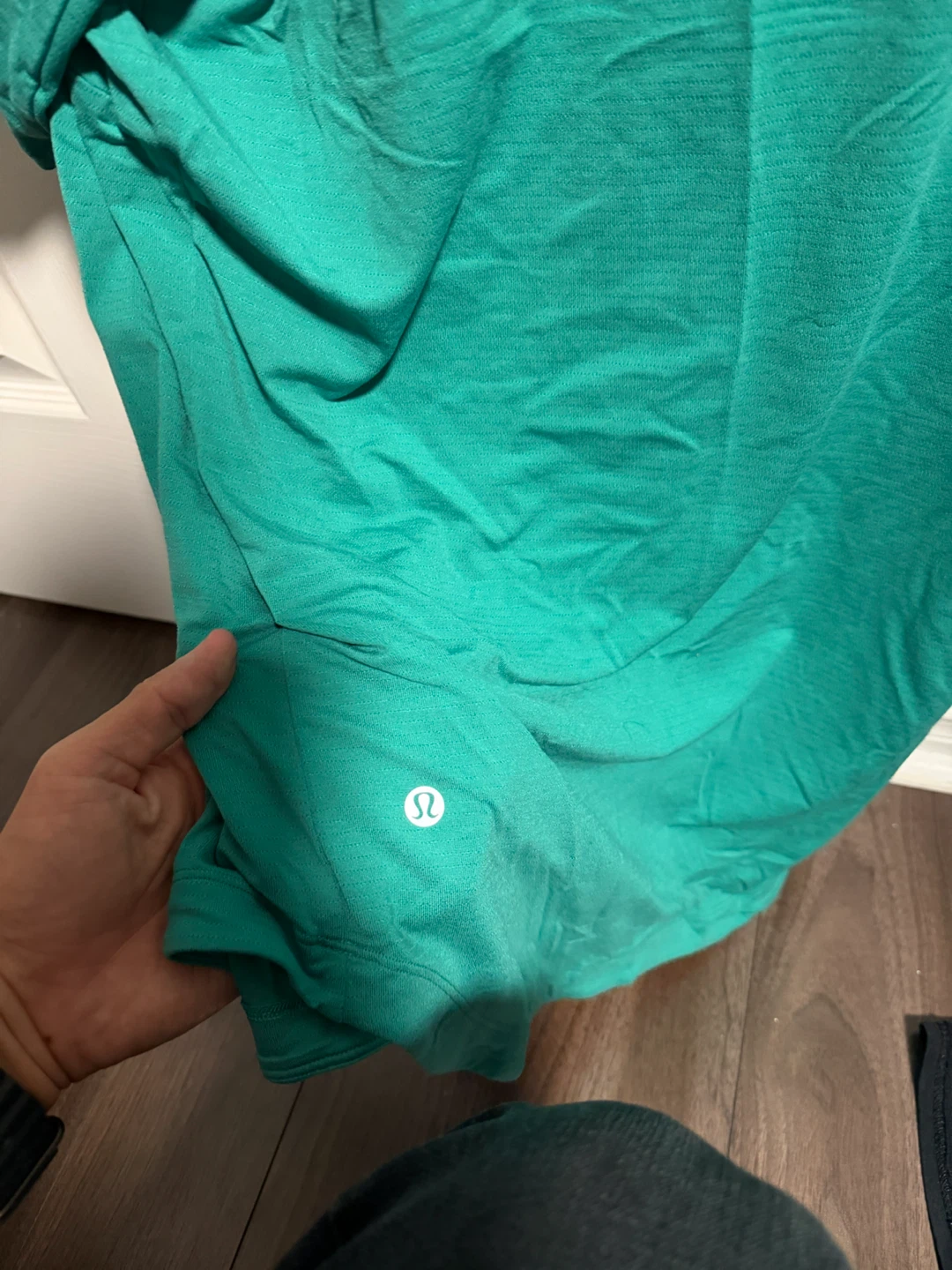 Lululemon Metal Vent Tech Shirt Green - photo 5