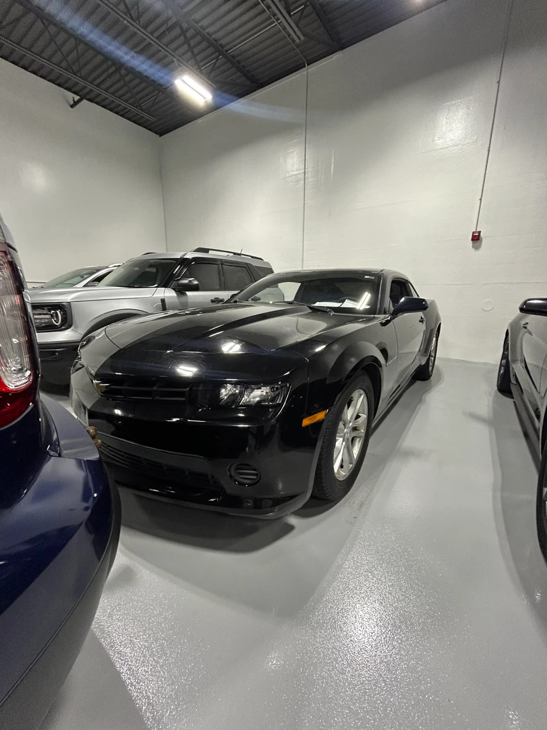 Black Chevrolet Camaro