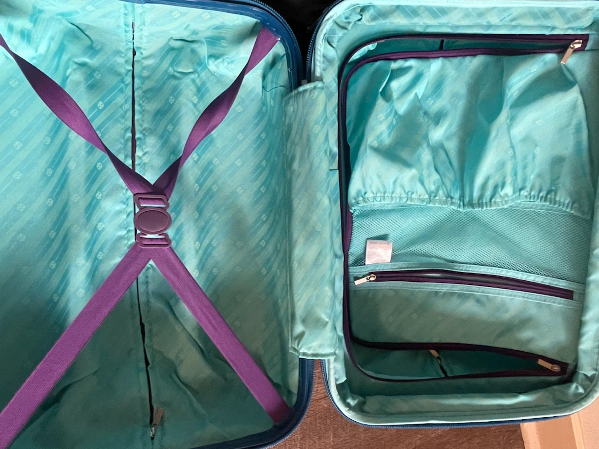 Arnaldo Bassini Blue Carry-On Luggage - photo 3