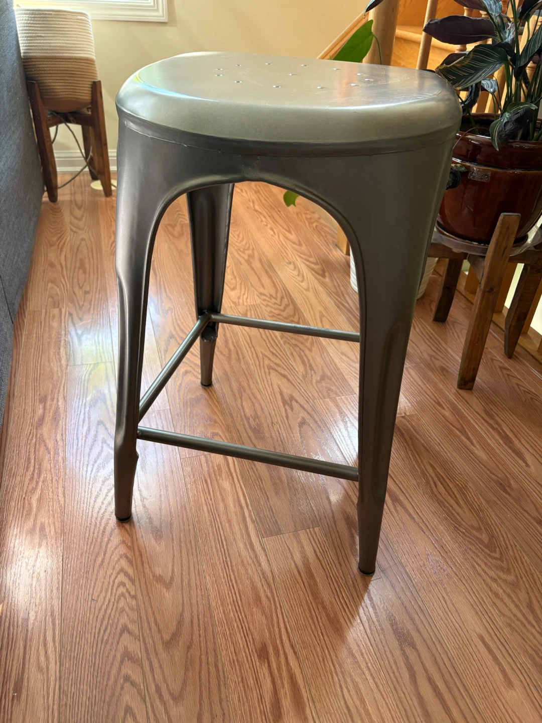 Restoration Hardware Remy Backless Bar Stool