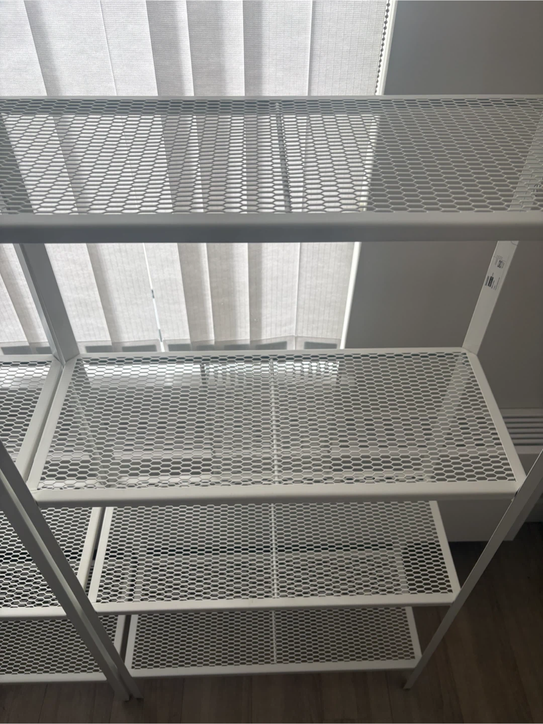 IKEA HYLLIS Metal Shelving Units - photo 2