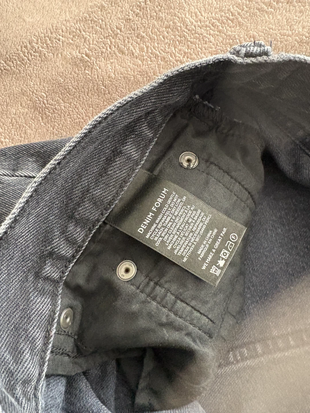 Denim Forum The Farrah Hi-Rise Wide Jeans - photo 3