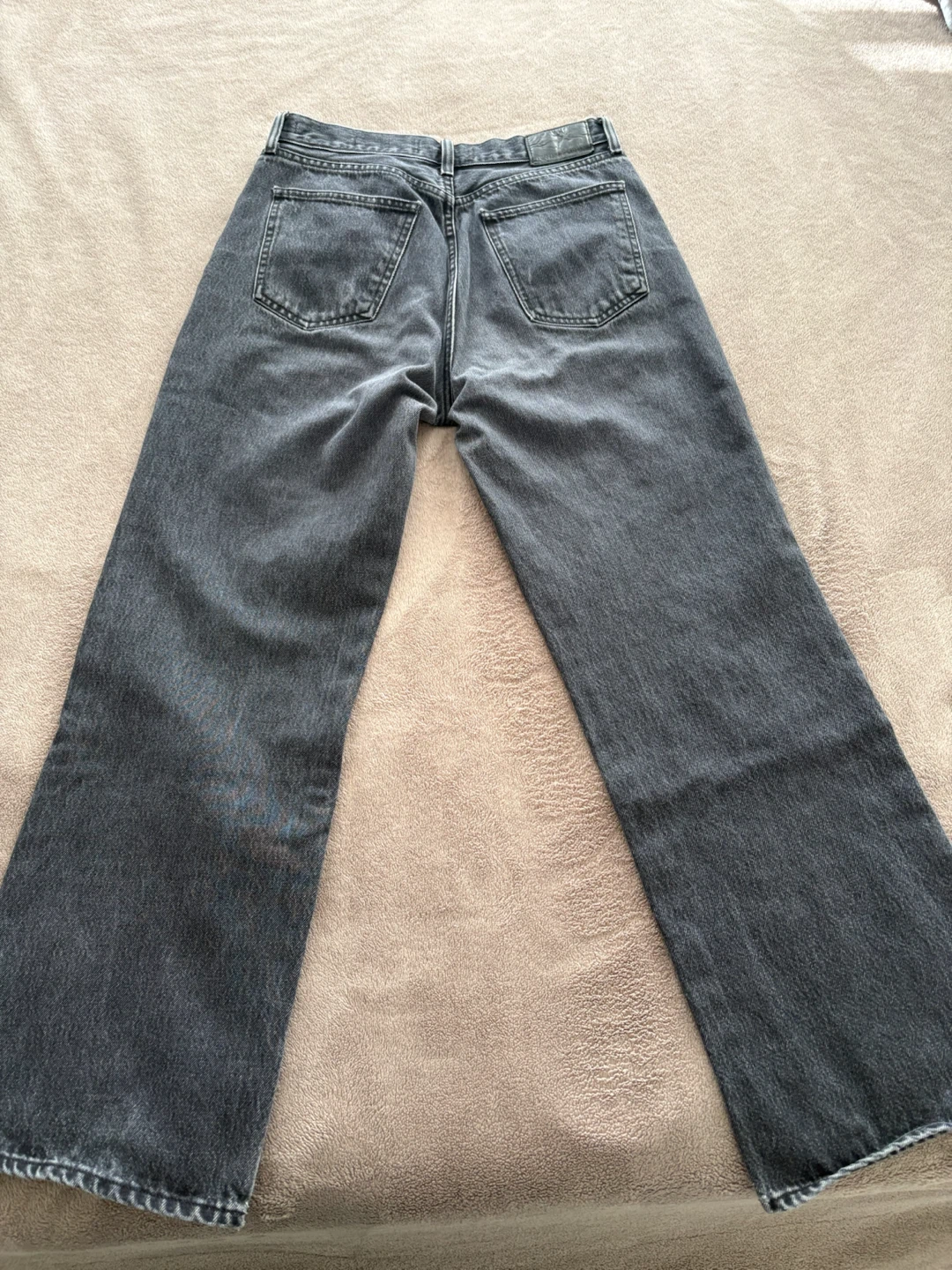 Denim Forum The Farrah Hi-Rise Wide Jeans - photo 5