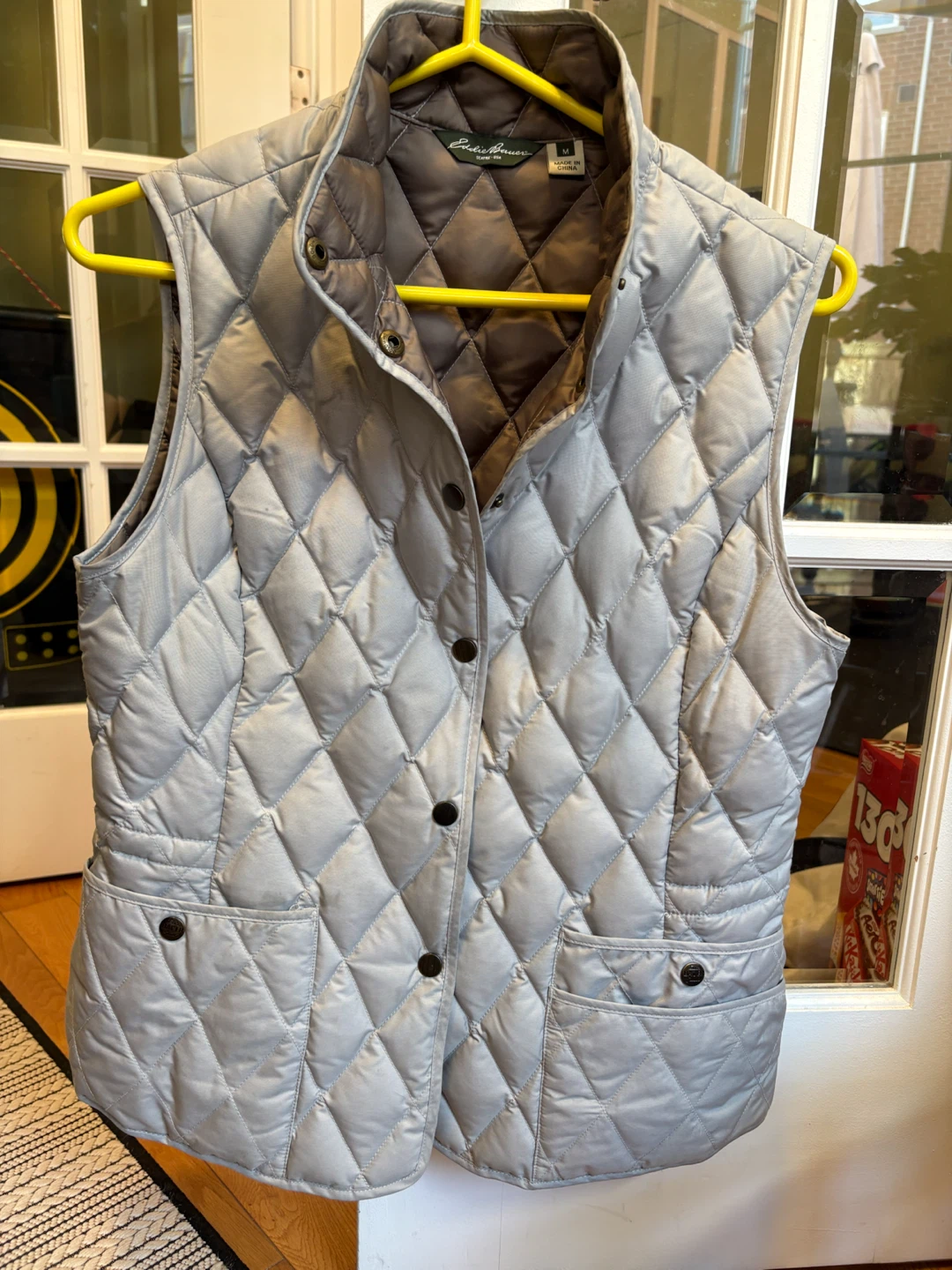 Eddie Bauer Quilted Goose Down Vest - Grey - photo 2