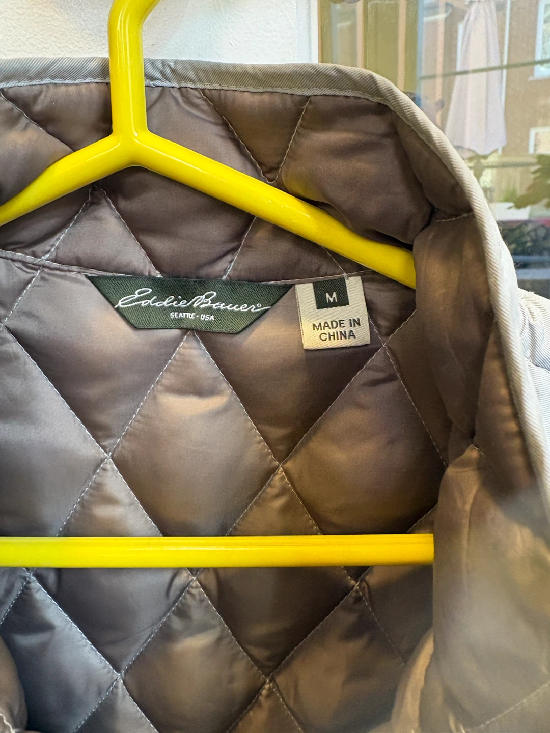Eddie Bauer Quilted Goose Down Vest - Grey - photo 3