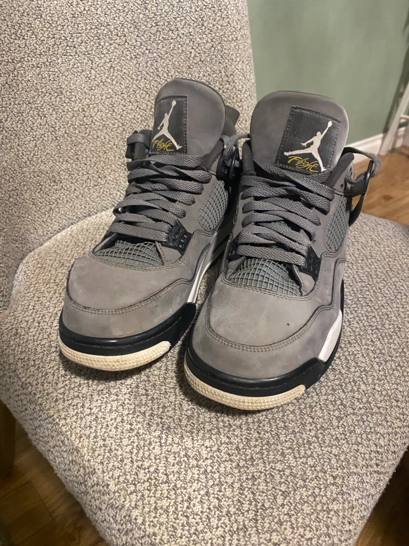 Jordan 4 Retro Cool Grey size 12 no box - photo 5