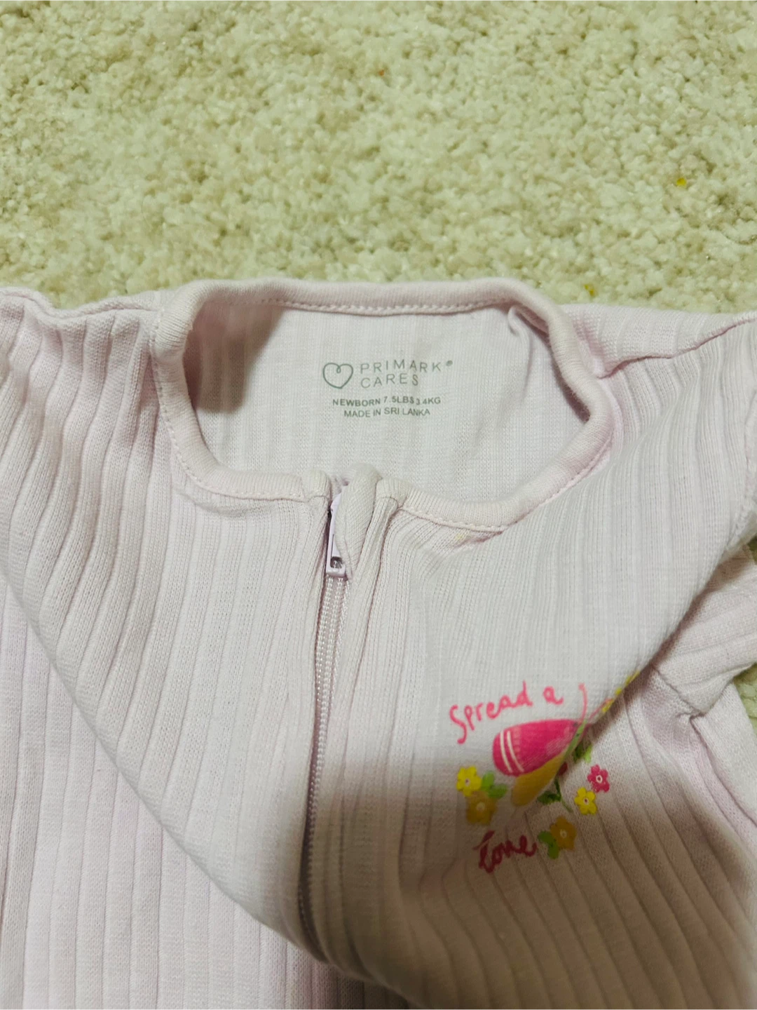 Set of 2 Primark Newborn Rompers - photo 2