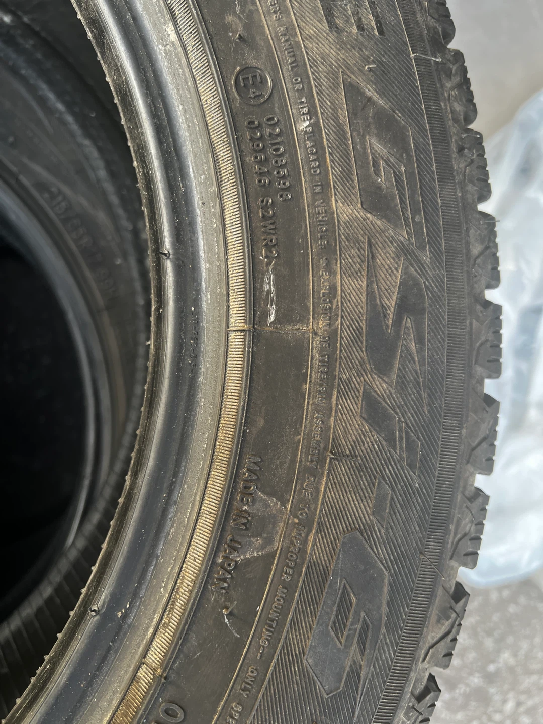 Winter tires Toyo 215/65/17 - photo 4