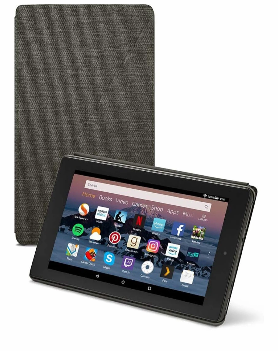 Amazon Fire HD 8 Tablet Case -Grey