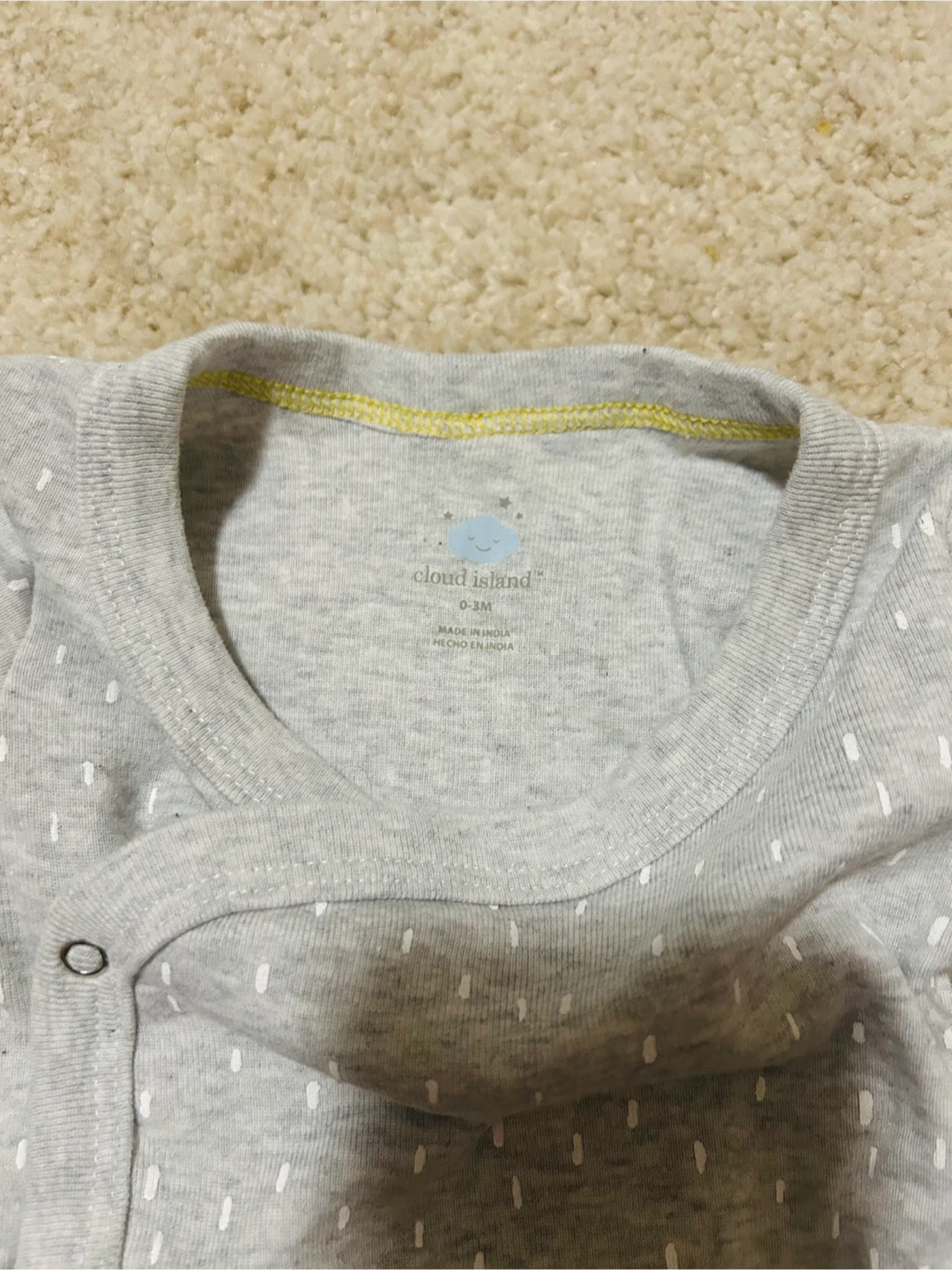 Set of baby bodysuits Cloud Island brands. - photo 3