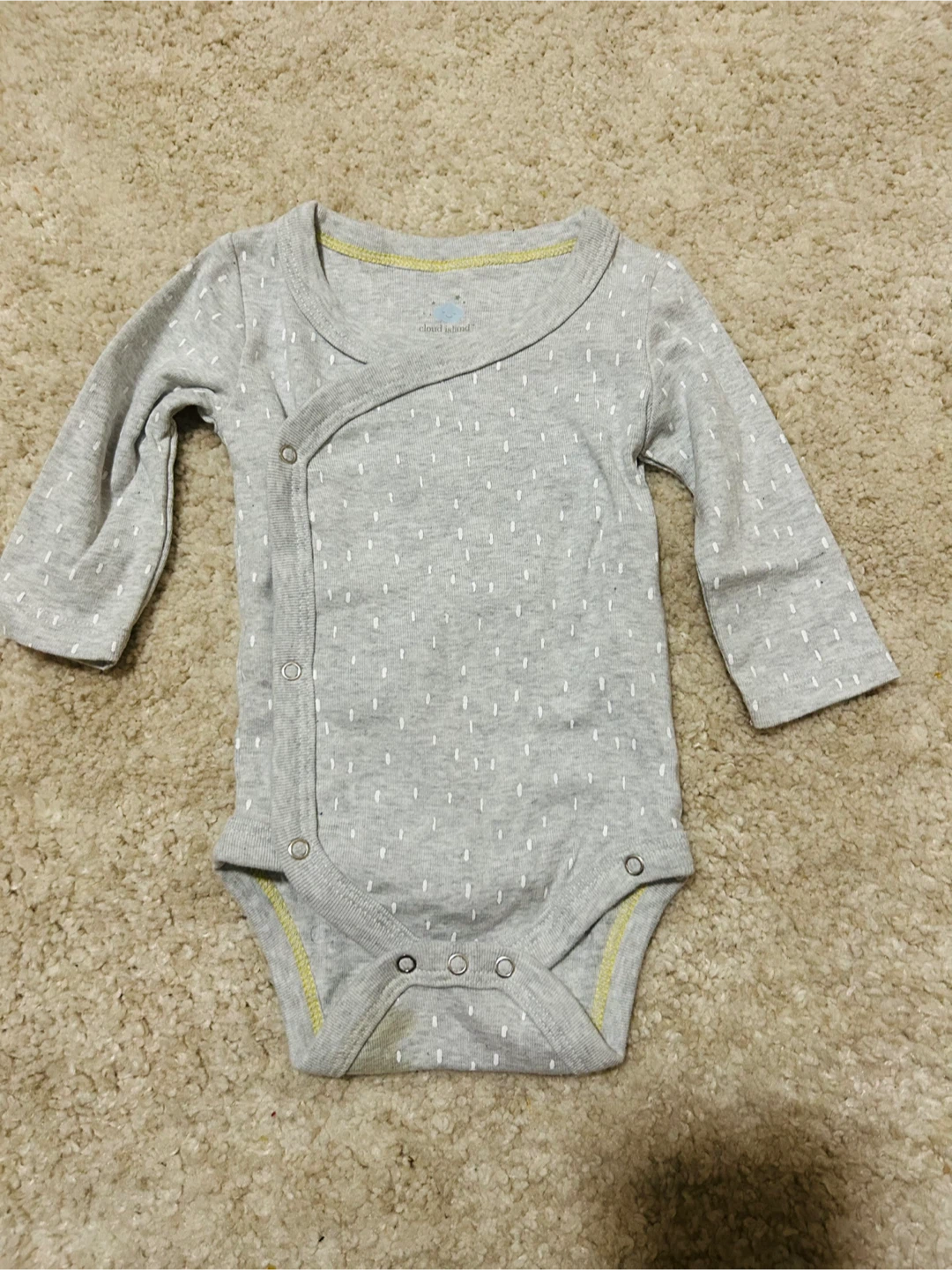 Set of baby bodysuits Cloud Island brands. - photo 4