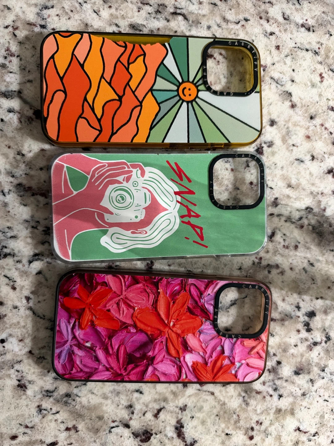Three iPhone 13 Pro Max CASETiFY iPhone Cases