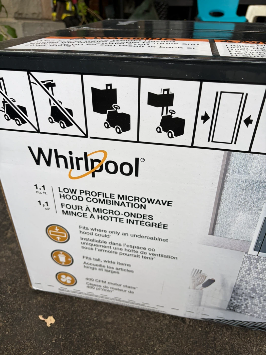 Whirlpool Low Profile Microwave Hood Combination YWML55011HS - photo 3
