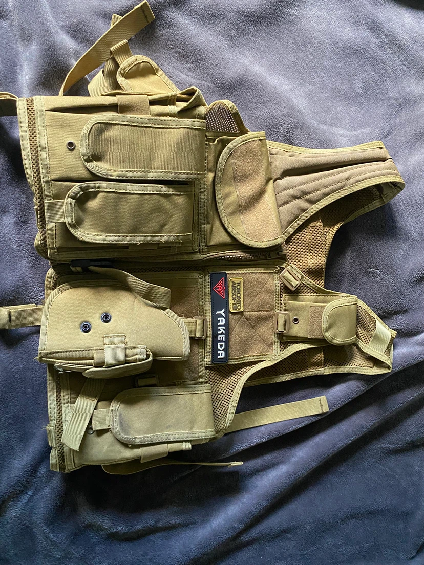 G&G Piranha MK I Airsoft Pistol and Yakeda Tactical Vest - photo 2