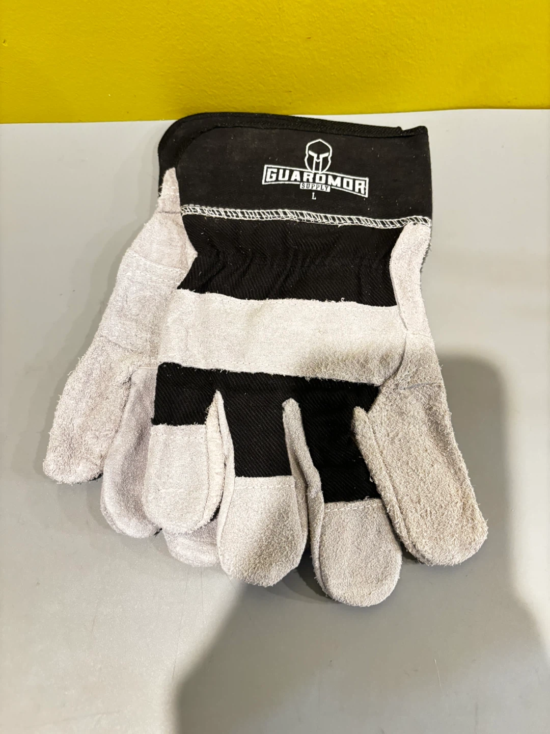 Guardomor Supply Leather Work Gloves Size Large