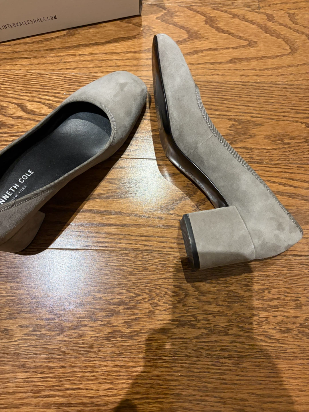 Kenneth Cole Suede Block Heels Size 7.5 - photo 5