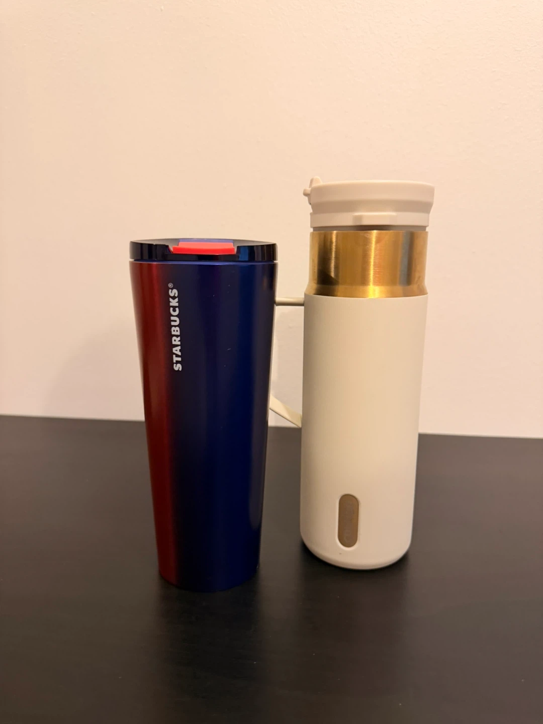 Starbucks and Contigo Travel Mugs