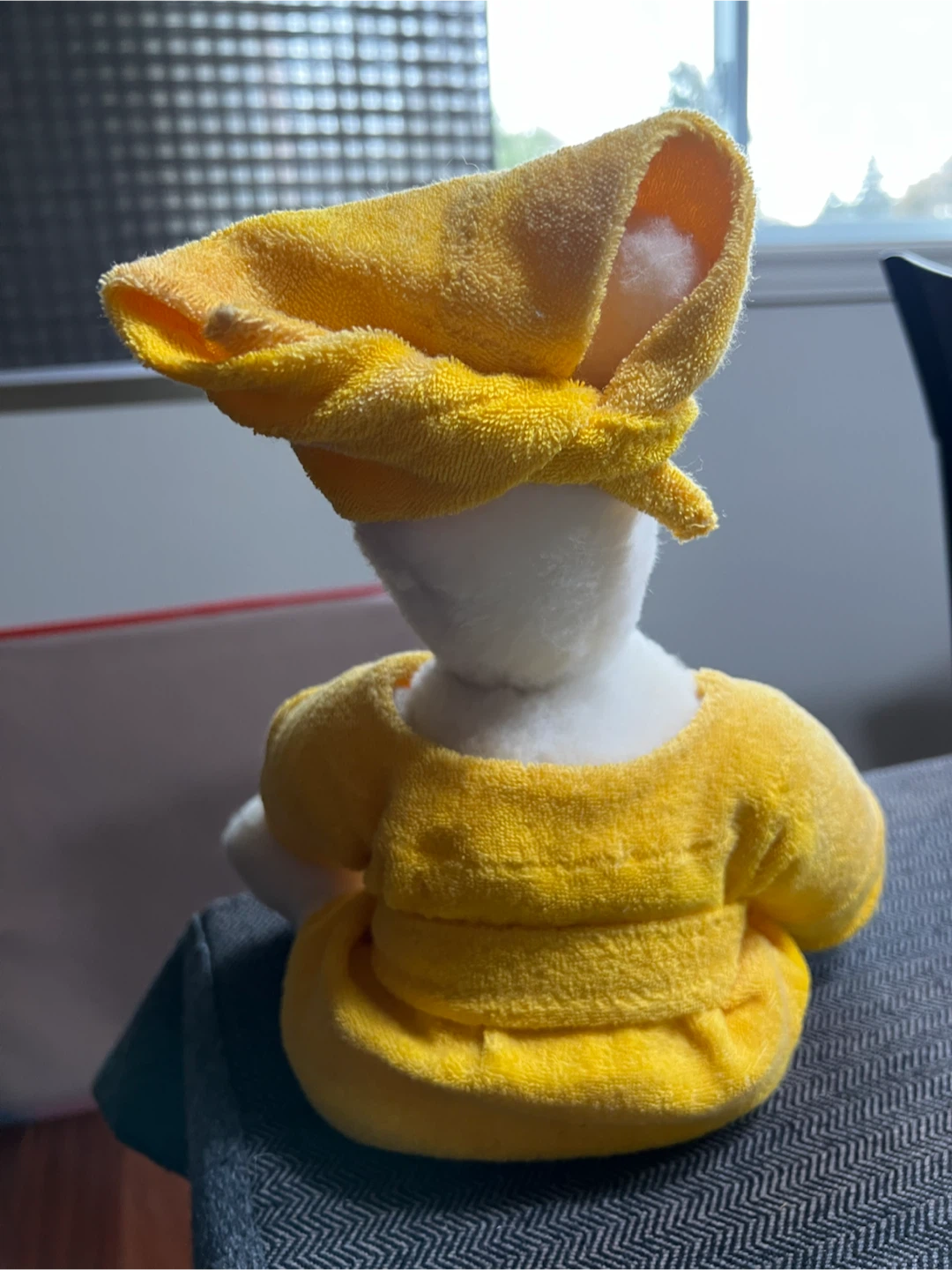 Plush Bear in Yellow Bathrobe - photo 4