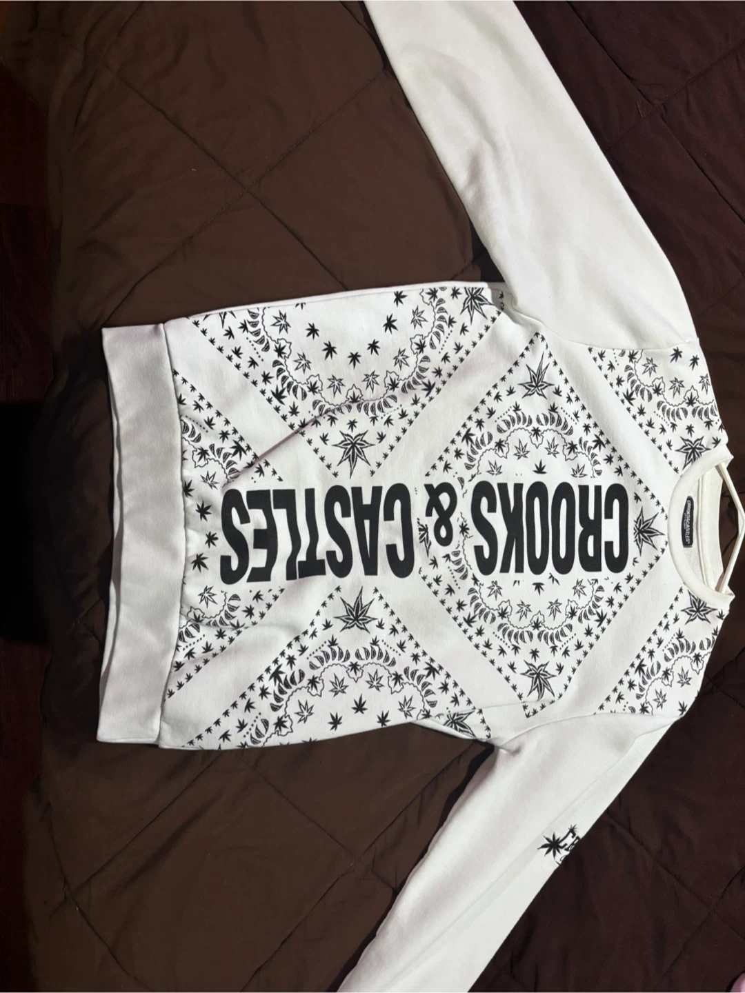Crooks & Castles White Sweatshirt