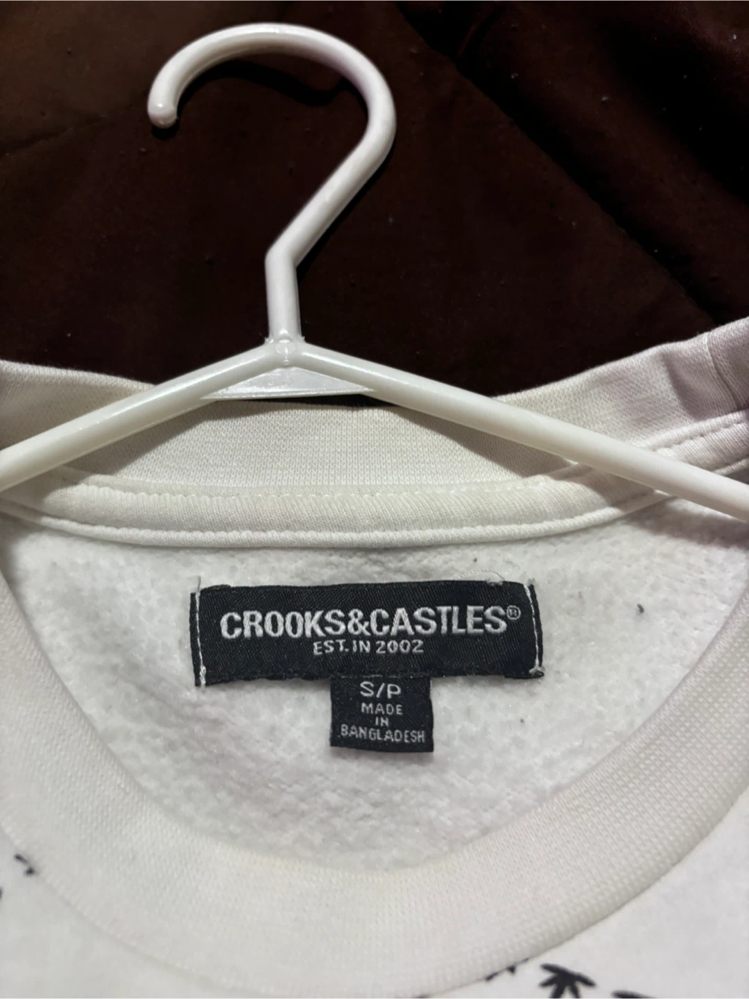 Crooks & Castles White Sweatshirt - photo 3
