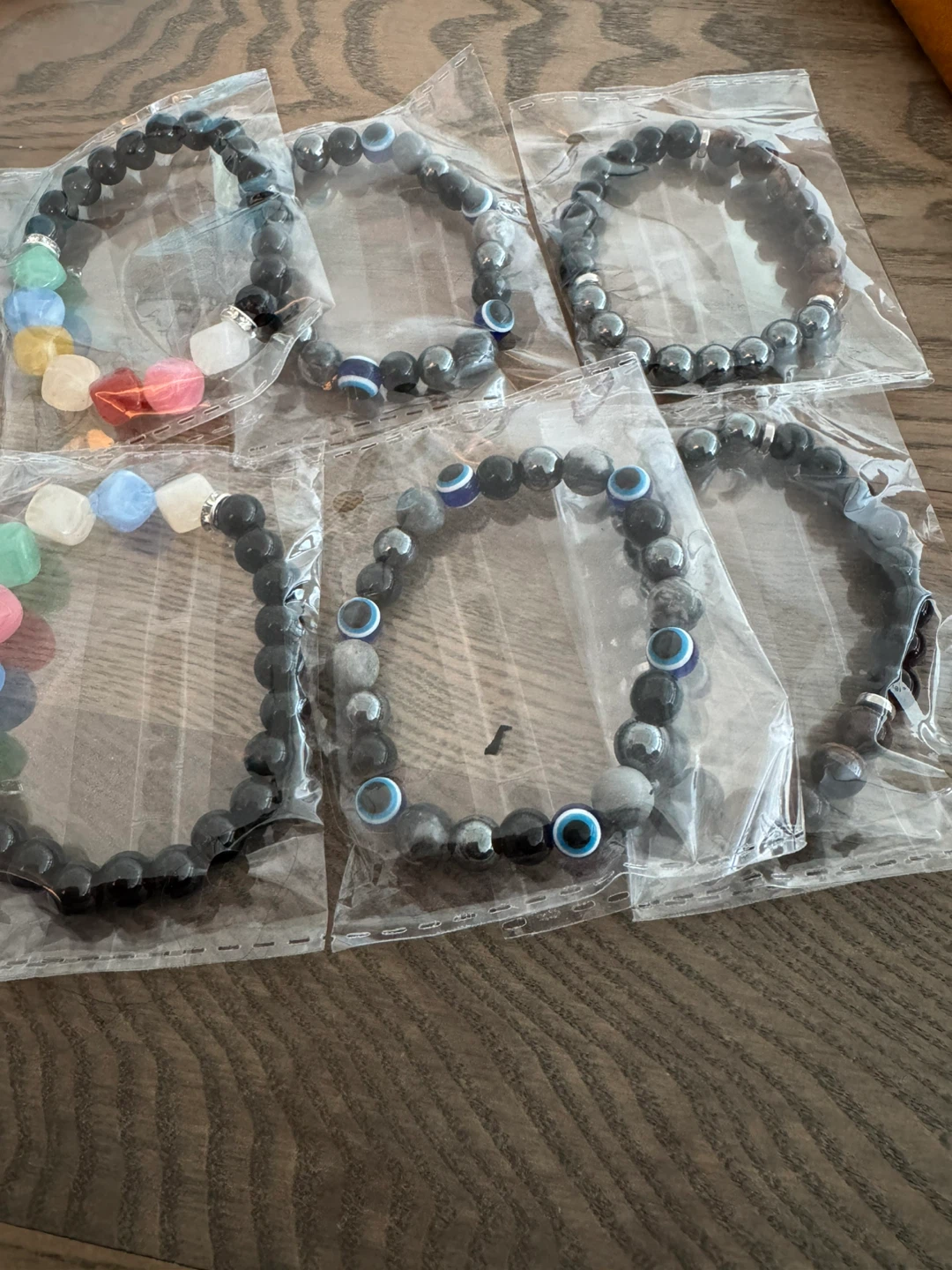 $2 for all 6 cat eye bracelet
