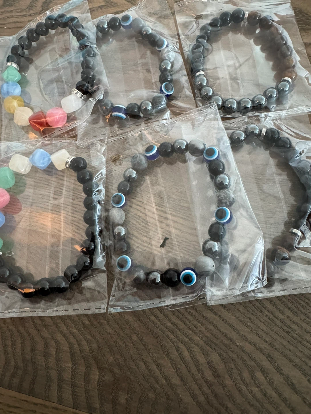 $2 for all 6 cat eye bracelet - photo 2