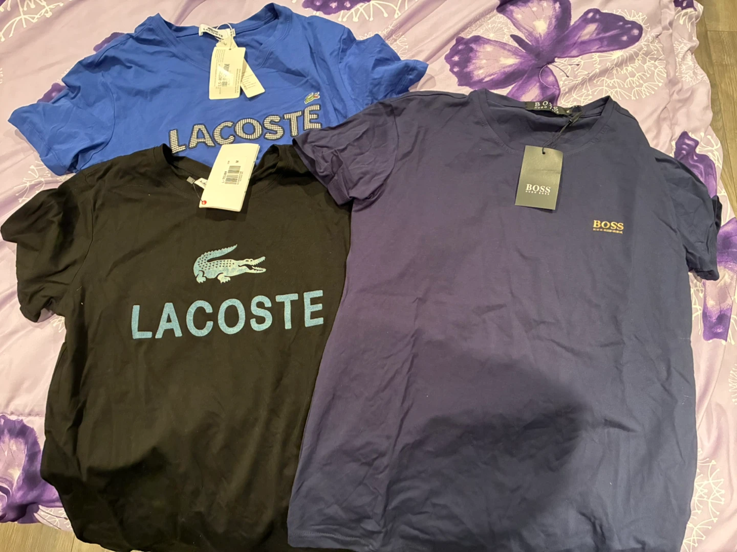 Lacoste and Boss T-Shirts mens