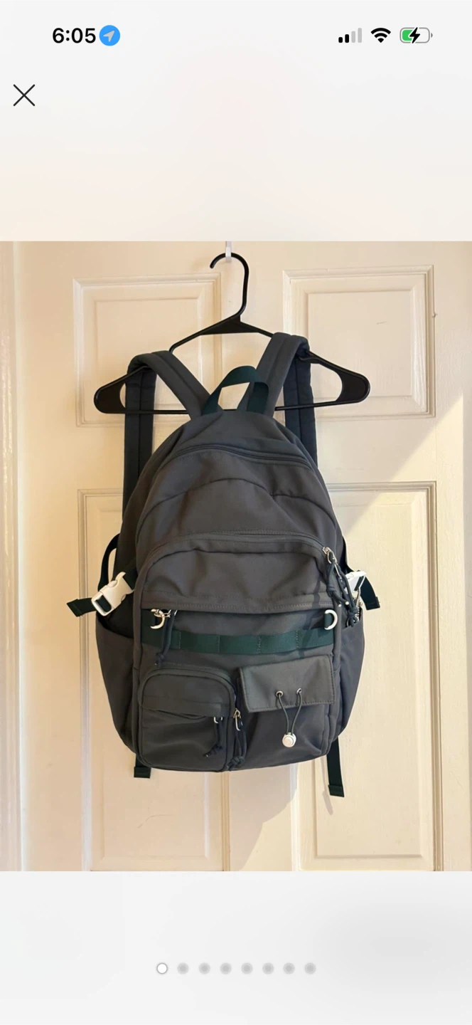 Dark Green Utility Backpack