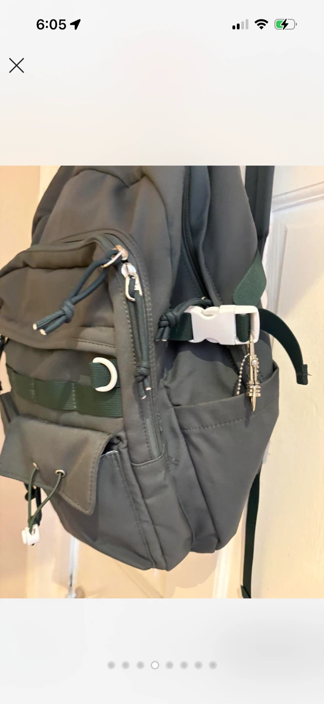 Dark Green Utility Backpack - photo 4
