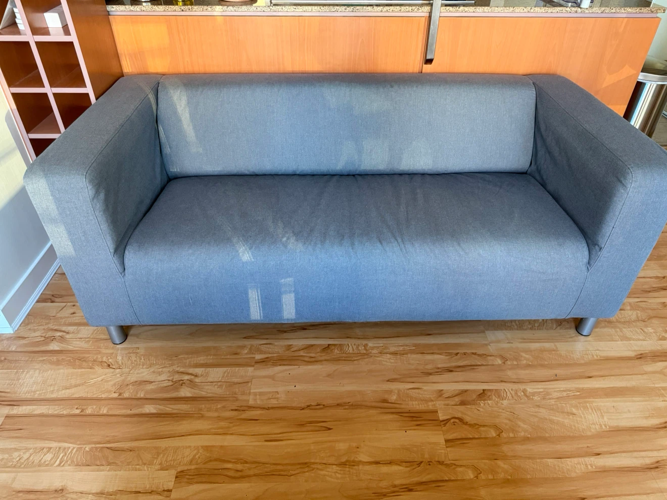 Grey Sofa Couch and Coffee Table - photo 2