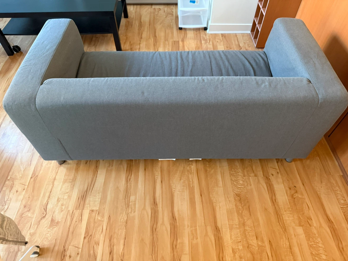 Grey Sofa Couch and Coffee Table - photo 4