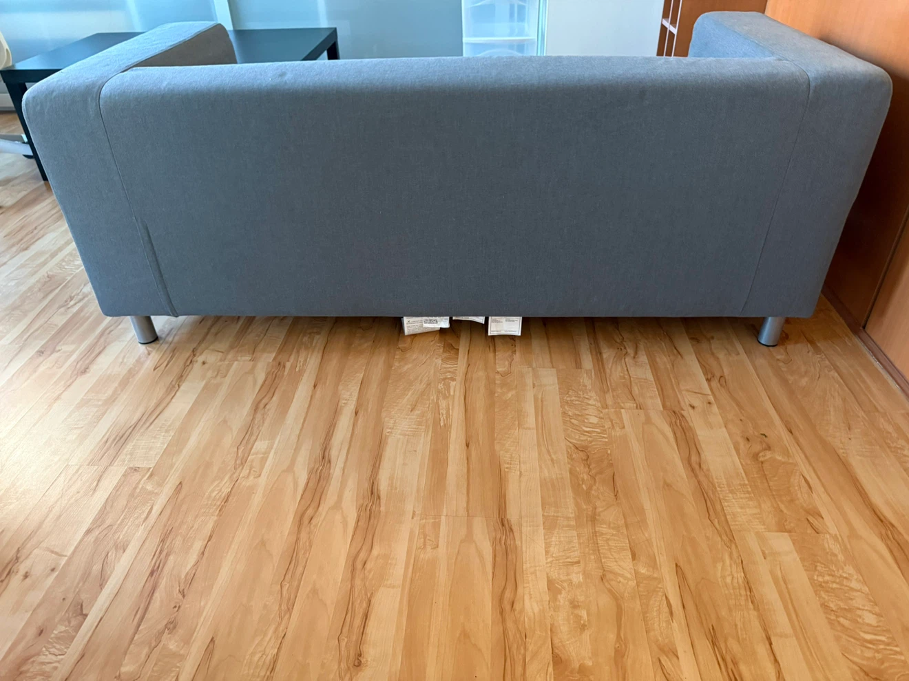 Grey Sofa Couch and Coffee Table - photo 5