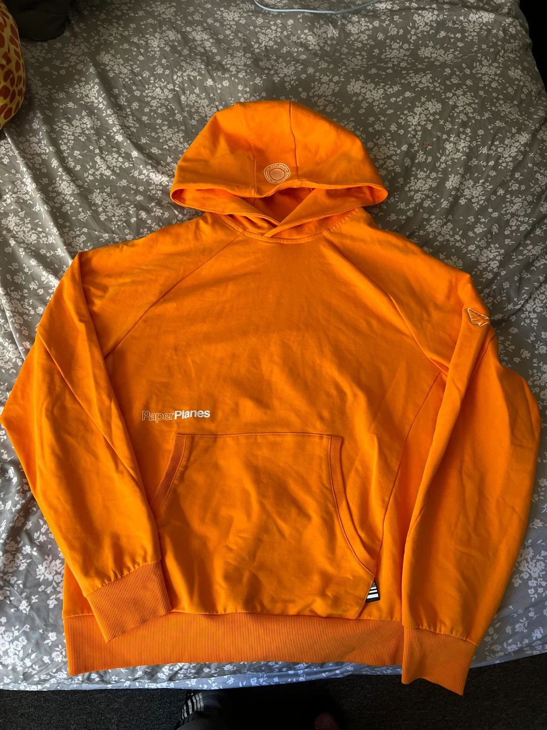 Paper Planes Orange Hoodie - photo 2