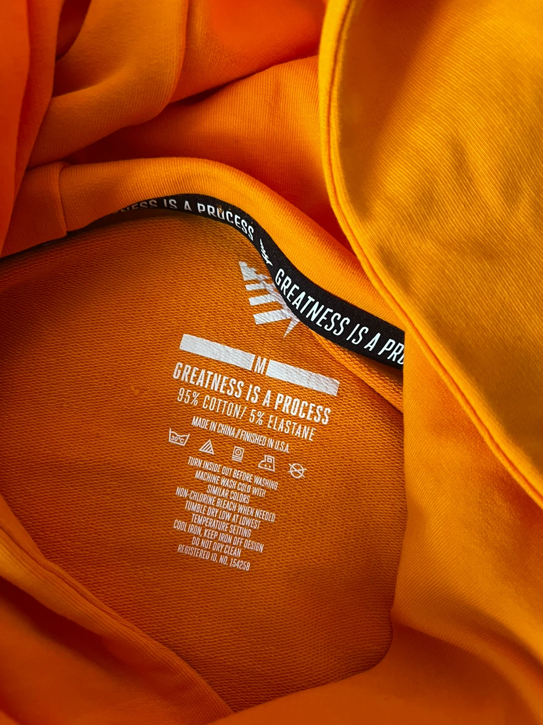 Paper Planes Orange Hoodie - photo 3