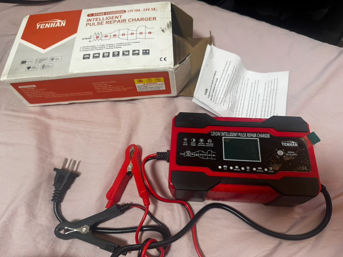 Yonhan Intelligent Pulse Repair Battery Charger - photo 2
