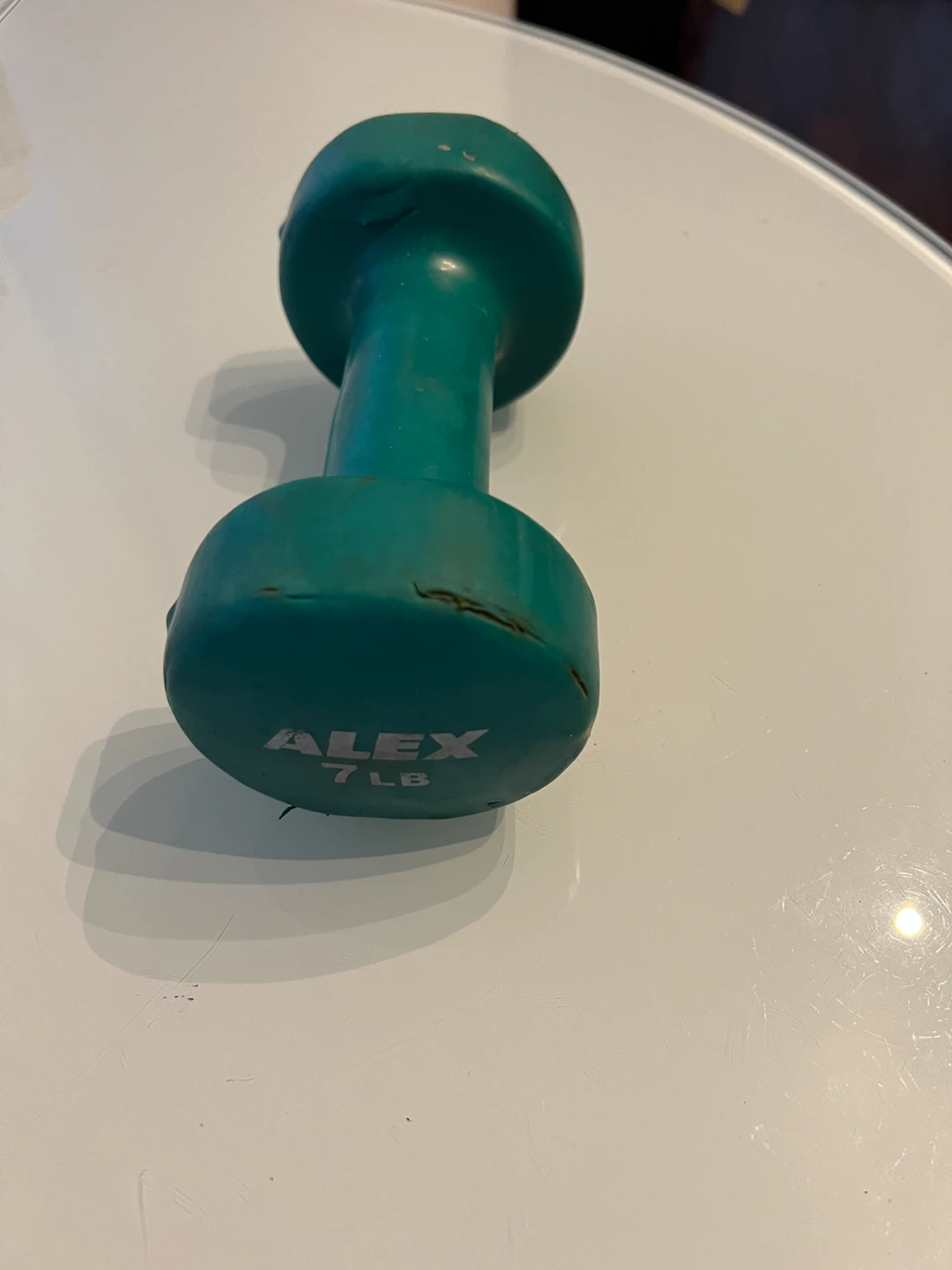 ALEX 7 lb Vinyl Dumbbell - photo 2