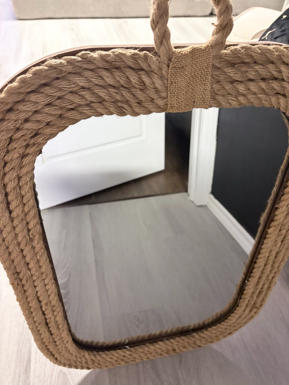 Set of 3 Nautical Rope Mirrors