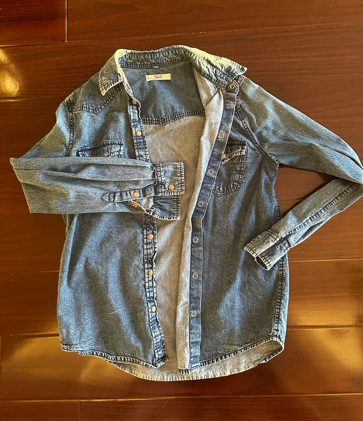Mango Denim Shirt