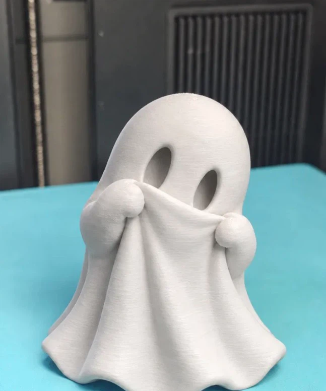 3D Printed Shy Ghost Figurine - photo 2