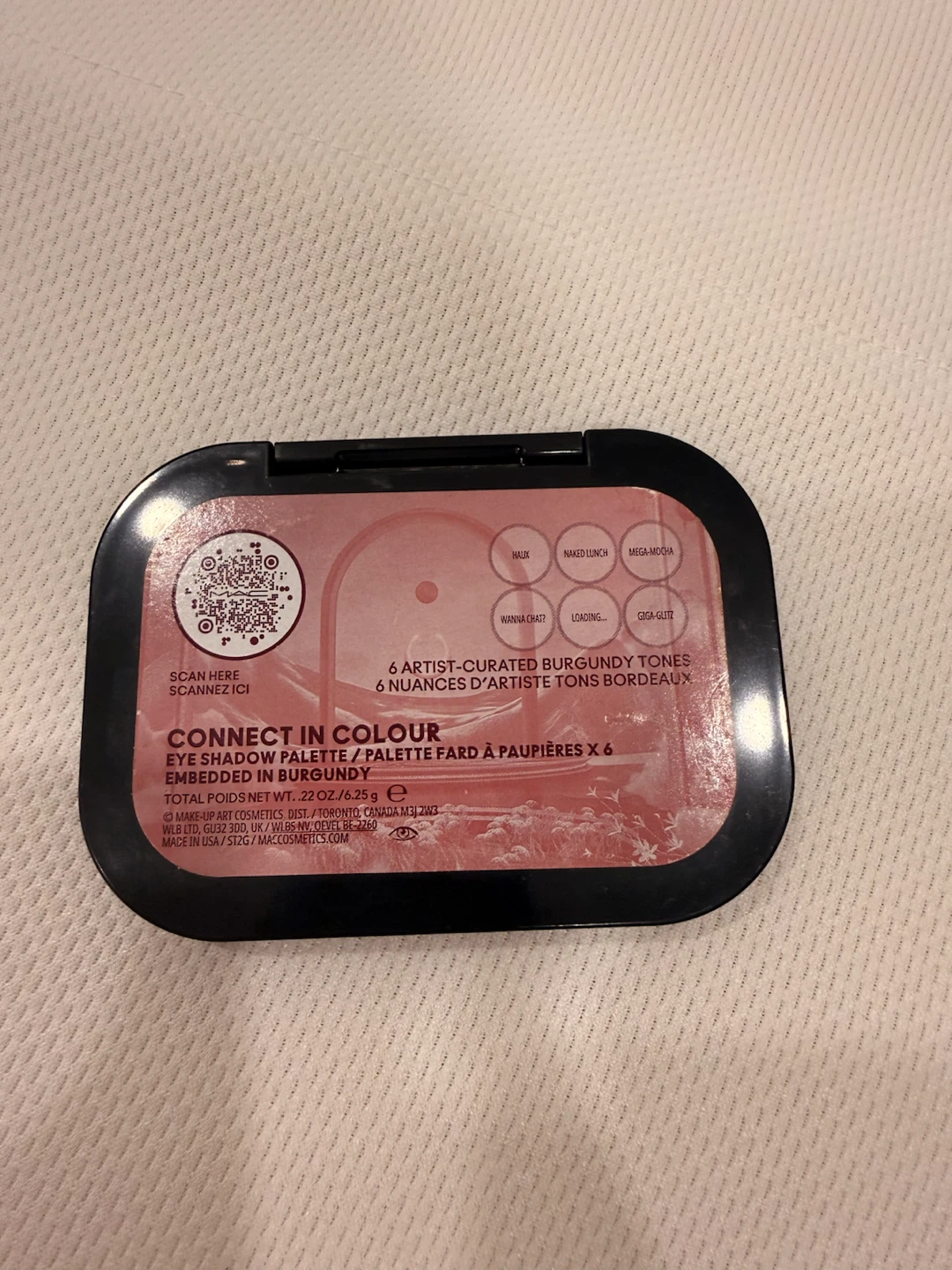 MAC Connect In Colour Eye Shadow Palette - Embedded in Burgundy - photo 4