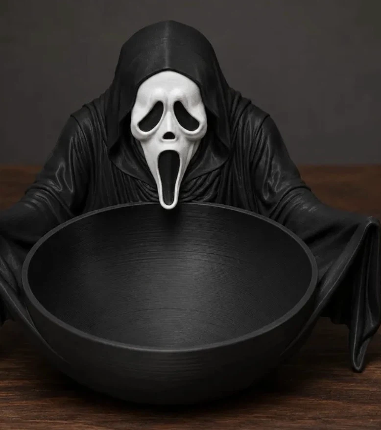 Ghostface candy bowl