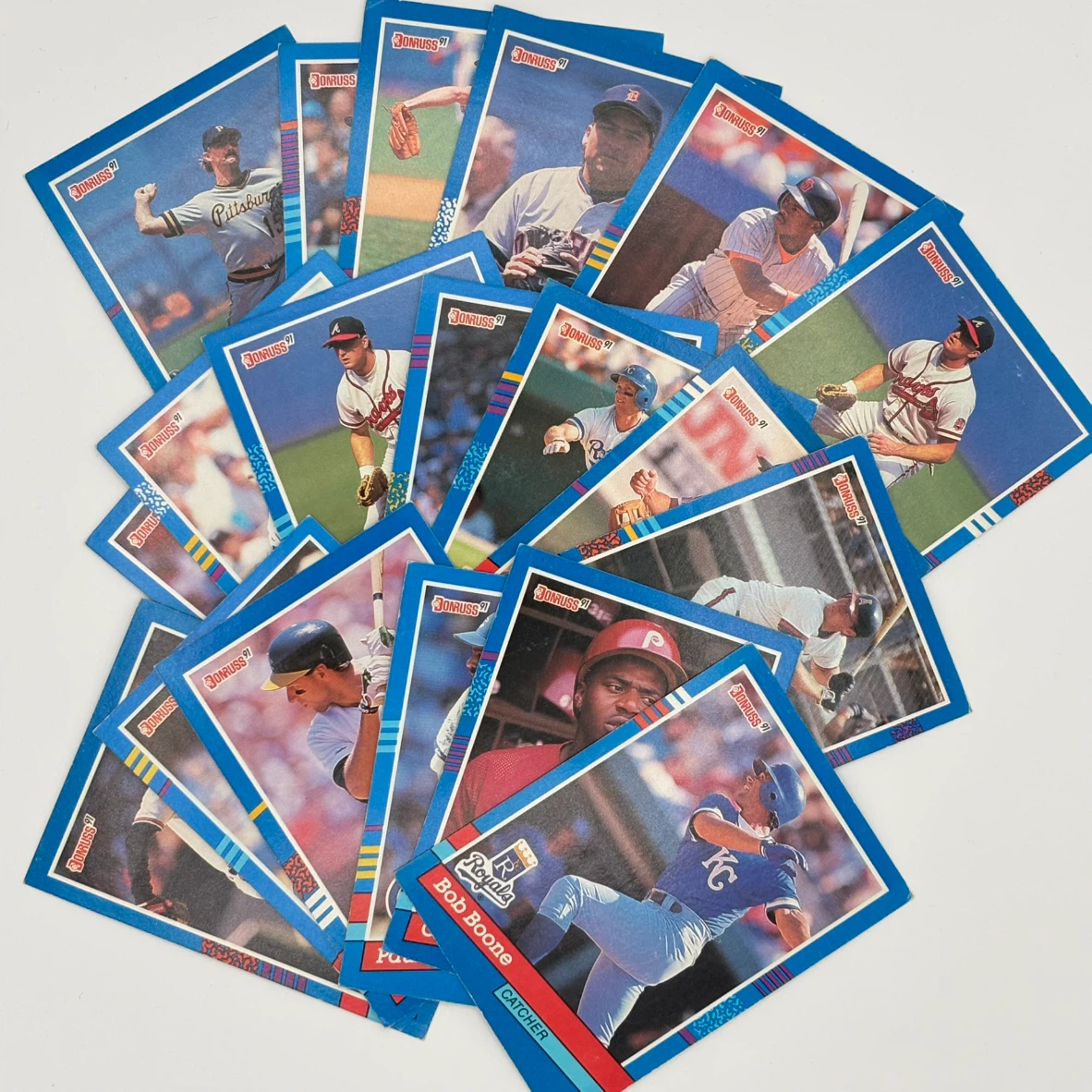 90 Assorted Donruss Baseball Cards - photo 4