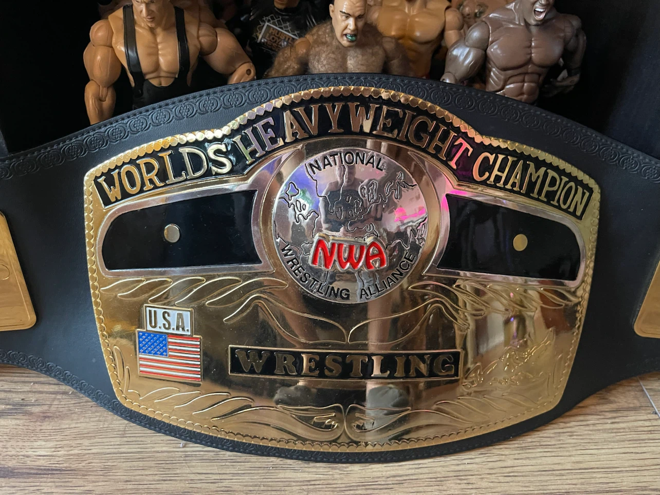 NWA World Heavyweight Championship Belt Figures Toy Co. - photo 2