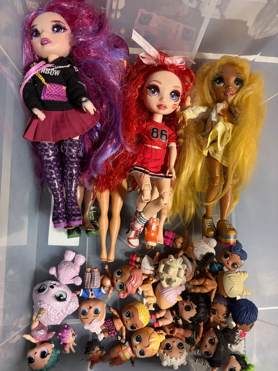 Rainbow High and LOL Surprise Doll Collection